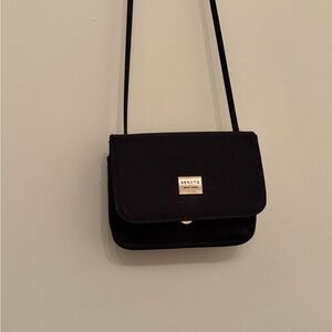 Veneto Black Crossbody Bag